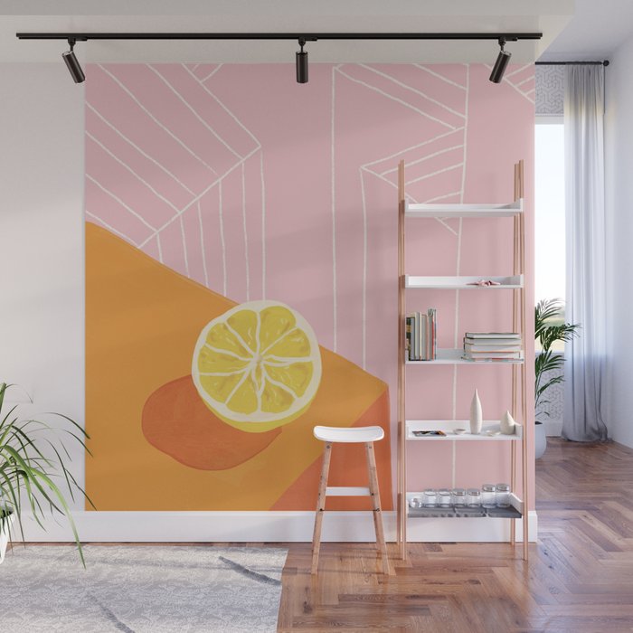 Lemon city Wall Mural Gallery Image 1