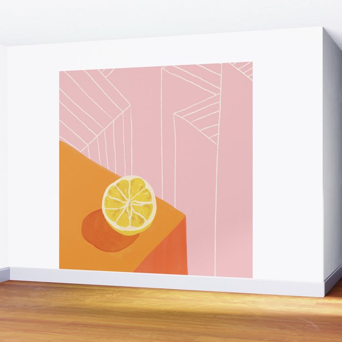 Lemon city Wall Mural Gallery Image 2
