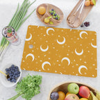 Goodnight Sky - Golden Ochre Cutting Board Gallery Image 2