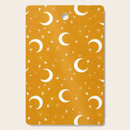Goodnight Sky - Golden Ochre Cutting Board Gallery Image 1