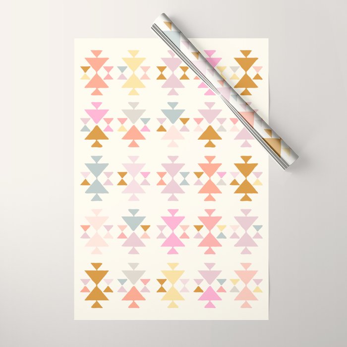 Painted in Pastel Wrapping Paper Gallery Image 1