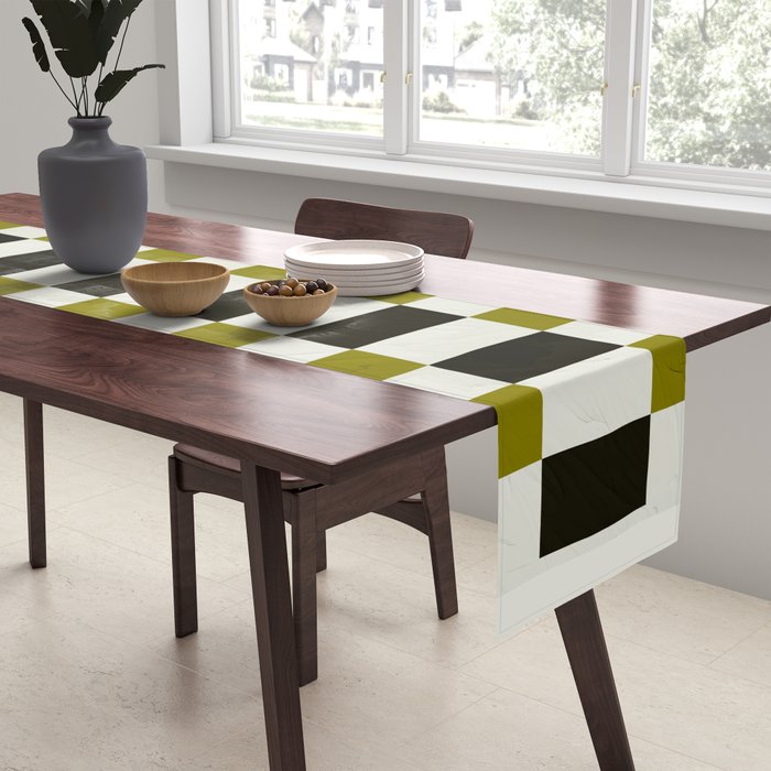 Abstraction 7 Table Runner Gallery Image 2