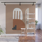 Shape study #10 - Stackable Collection Wall Mural Gallery Image 1