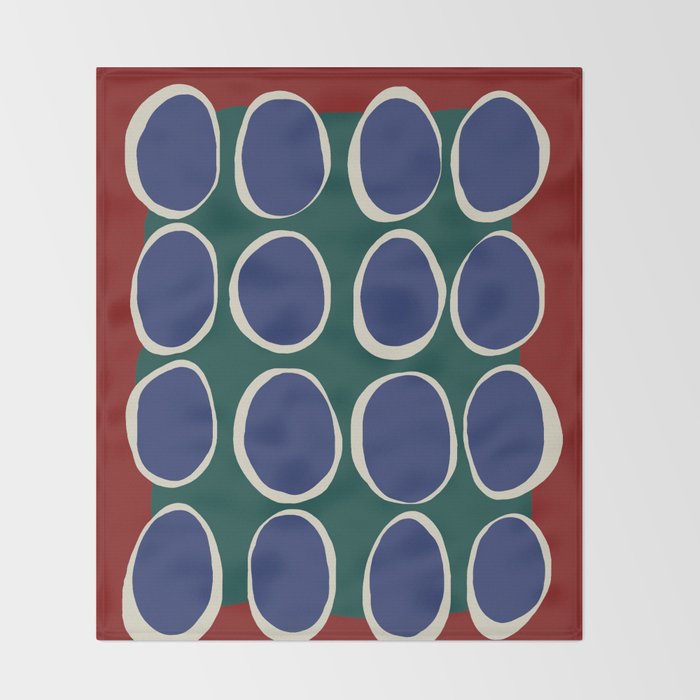 Color Harmony Throw Blanket Gallery Image 2