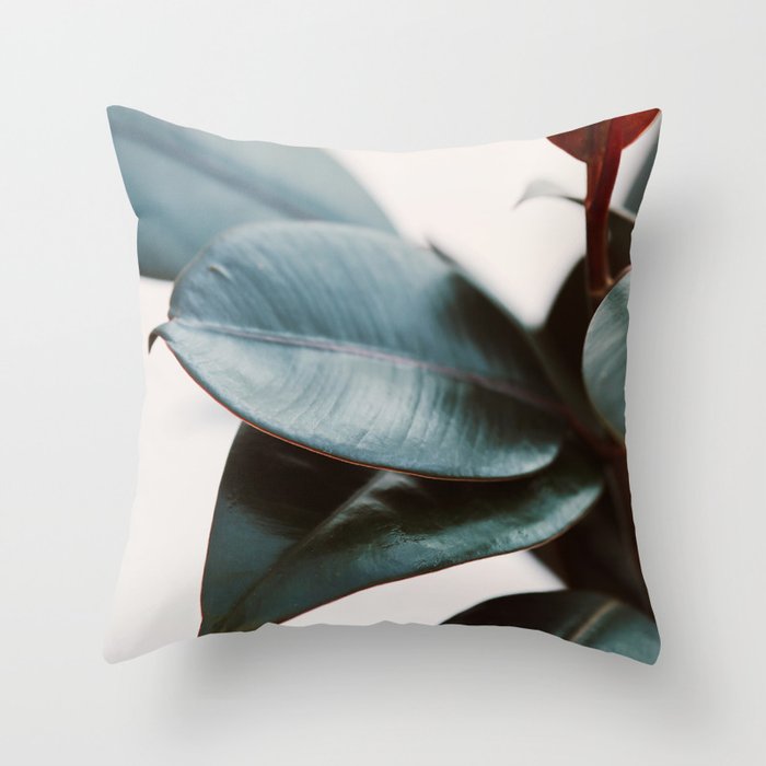 Night Ficus #3 Throw Pillow Gallery Image 6