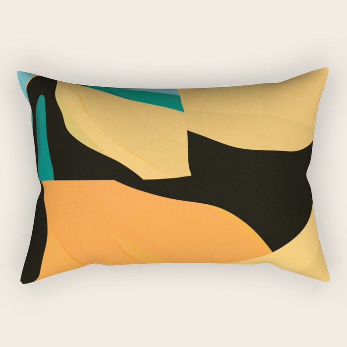 Modern Abstraction Rectangular Pillow Gallery Image 2
