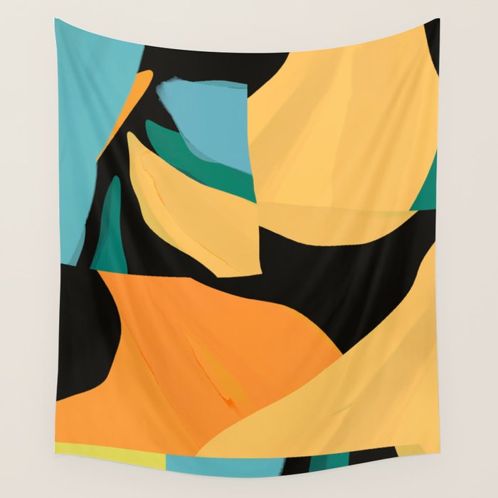 Modern Abstraction Wall Tapestry Gallery Image 1