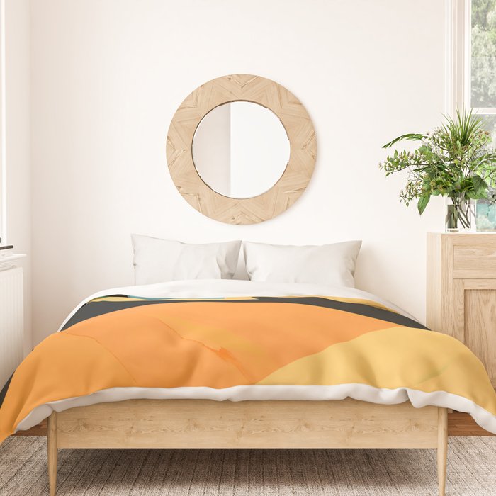 Modern Abstraction Duvet Cover Gallery Image 3
