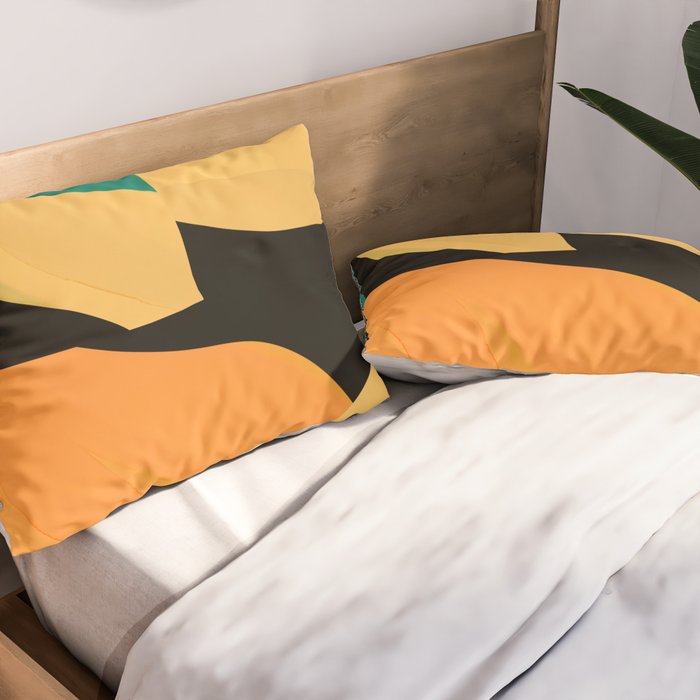 Modern Abstraction Pillow Sham Gallery Image 2