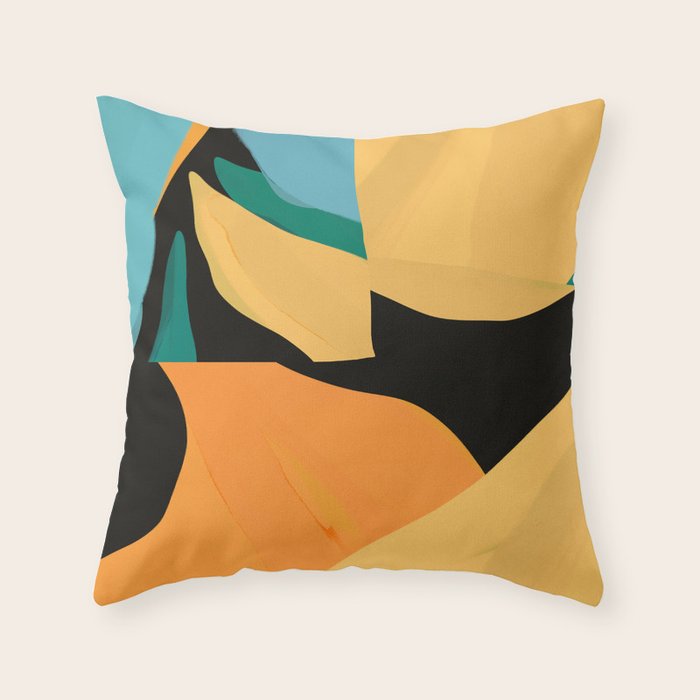 Modern Abstraction Throw Pillow Gallery Image 6
