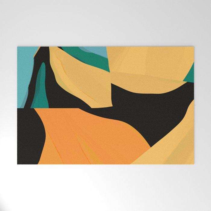 Modern Abstraction Welcome Mat Gallery Image 1