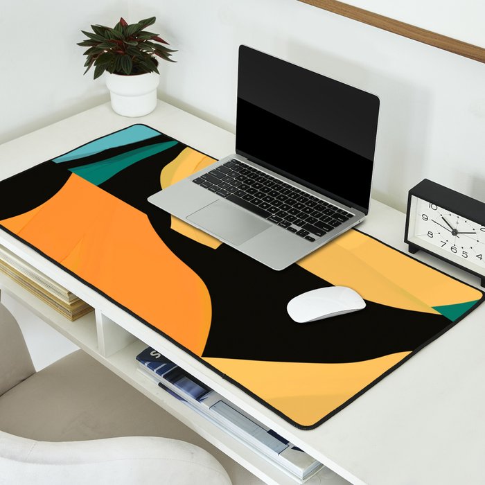 Modern Abstraction Desk Mat Gallery Image 2