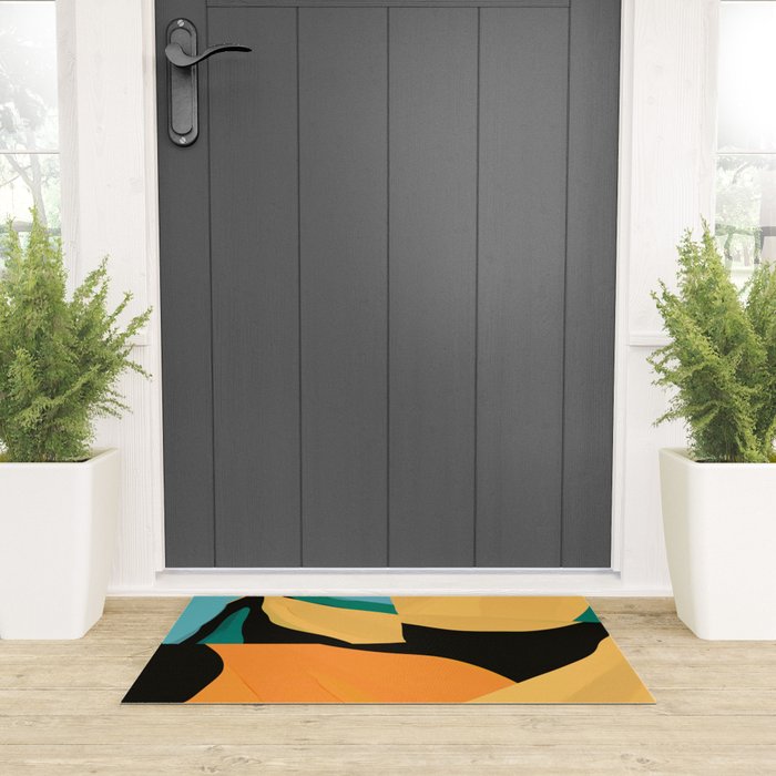 Modern Abstraction Welcome Mat Gallery Image 3