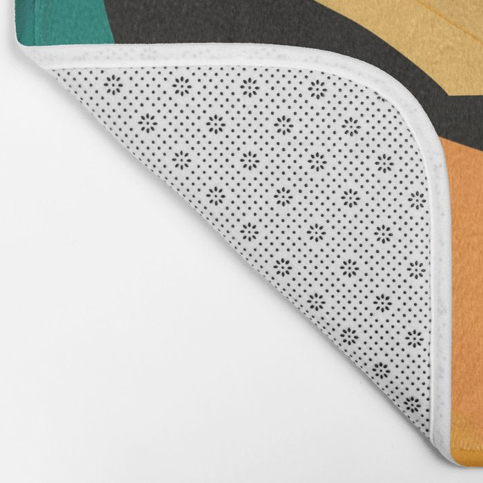 Modern Abstraction Bath Mat Gallery Image 2
