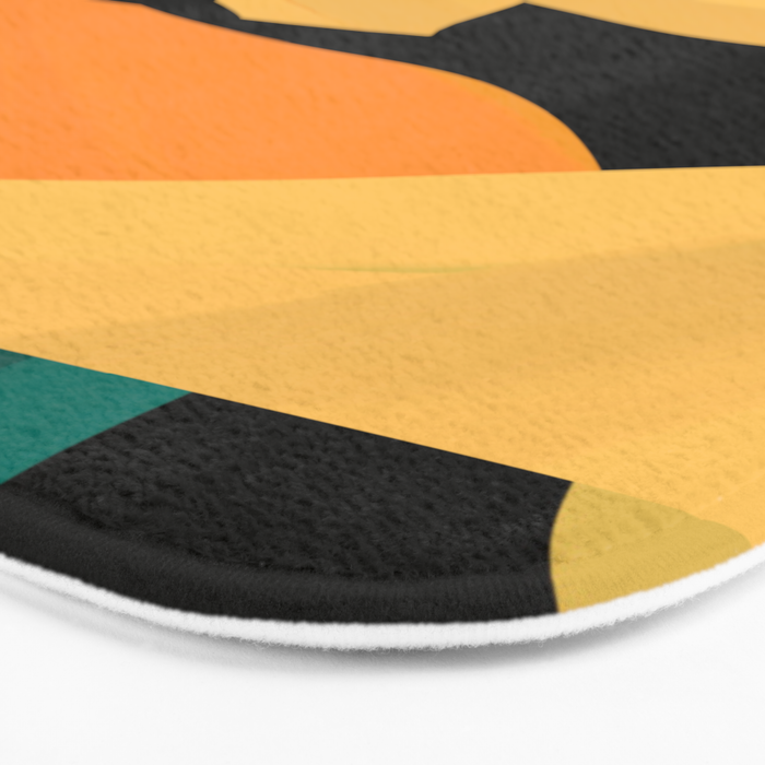 Modern Abstraction Bath Mat Gallery Image 3