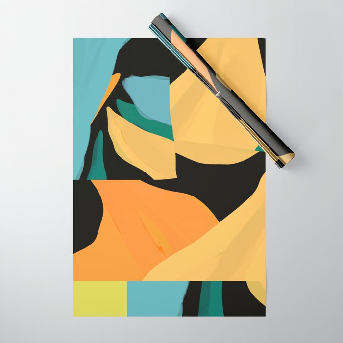 Modern Abstraction Wrapping Paper Gallery Image 1