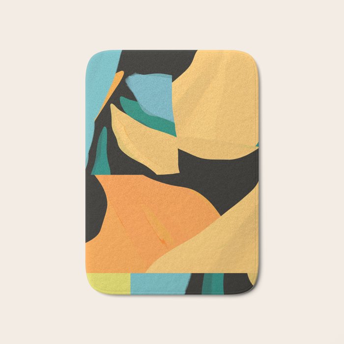 Modern Abstraction Bath Mat Gallery Image 1