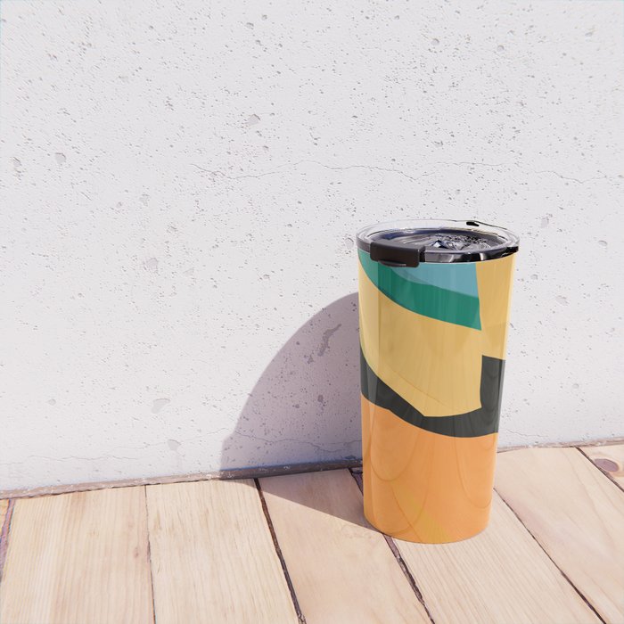 Modern Abstraction Travel Mug Gallery Image 4