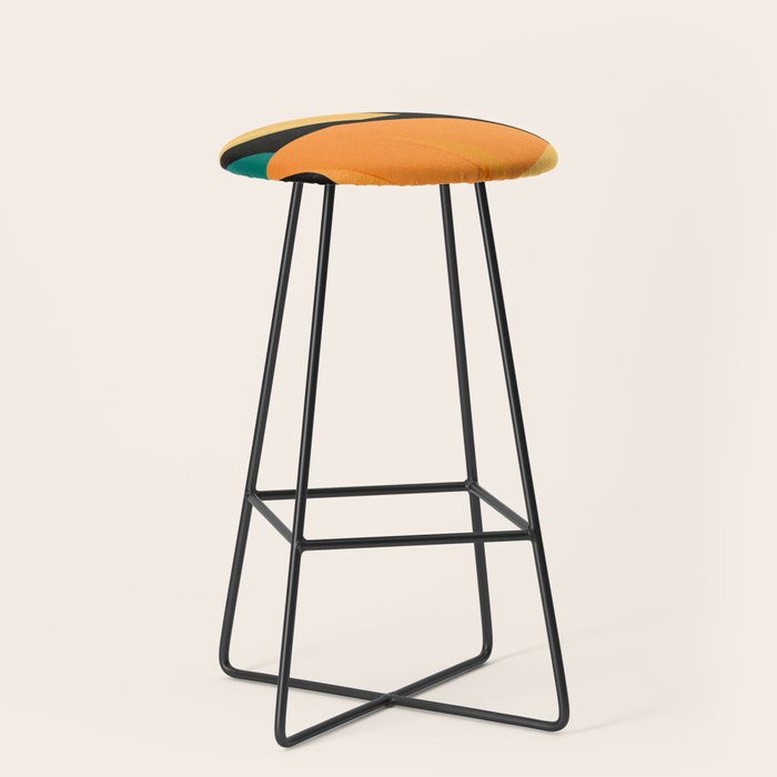 Modern Abstraction Stool Gallery Image 1