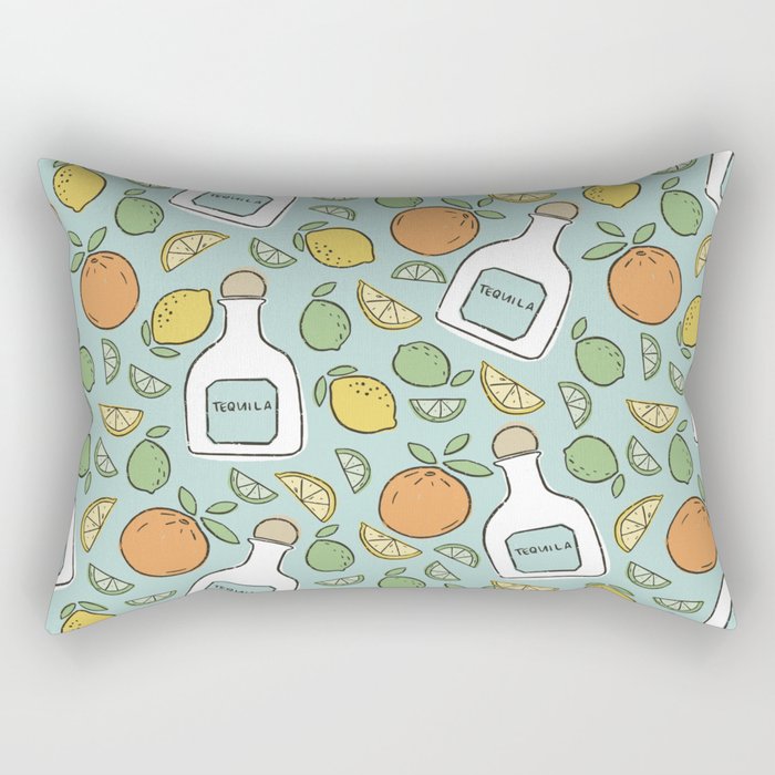 Tequila Time!  Rectangular Pillow Gallery Image 1