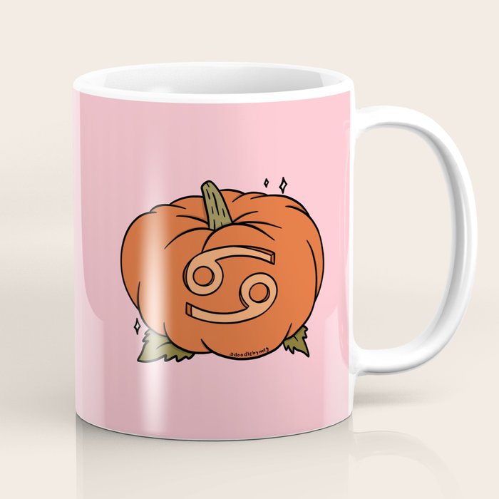 Cancer Pumpkin Coffee Mug Gallery Image 1