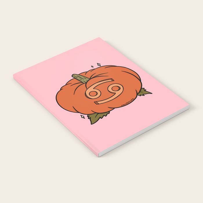 Cancer Pumpkin Notebook Gallery Image 1