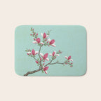 Magnolia : Minhwa-Korean traditional/folk art Bath Mat Gallery Image 1
