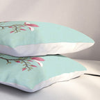 Magnolia : Minhwa-Korean traditional/folk art Pillow Sham Gallery Image 3