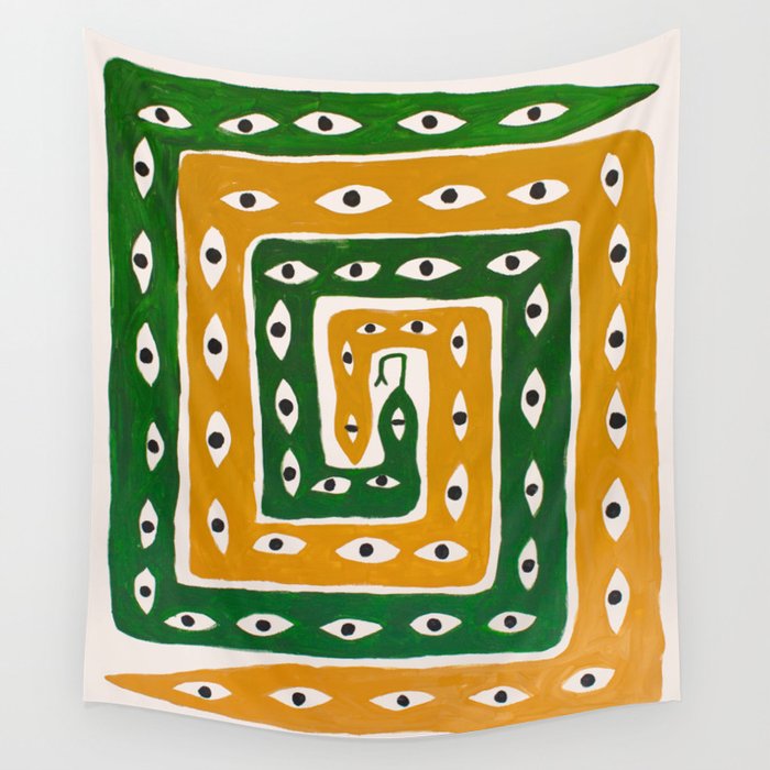 The Good Eye Snakes Wall Tapestry Gallery Image 1