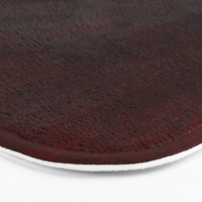 Dark Red Bath Mat Gallery Image 3