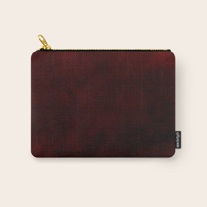 Dark Red Carry All Pouch Gallery Image 1