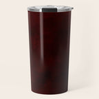 Dark Red Travel Mug Gallery Image 1