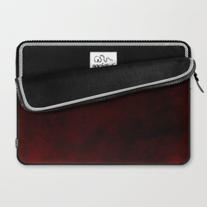 Dark Red Laptop Sleeve Gallery Image 2