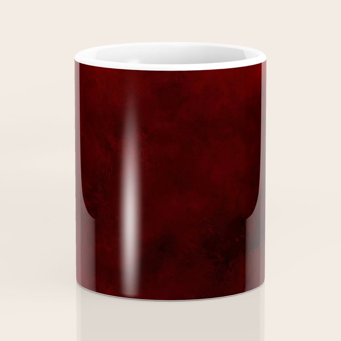 Dark Red Coffee Mug Gallery Image 4