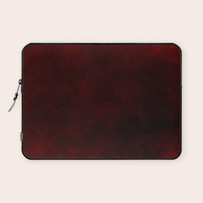 Dark Red Laptop Sleeve Gallery Image 1