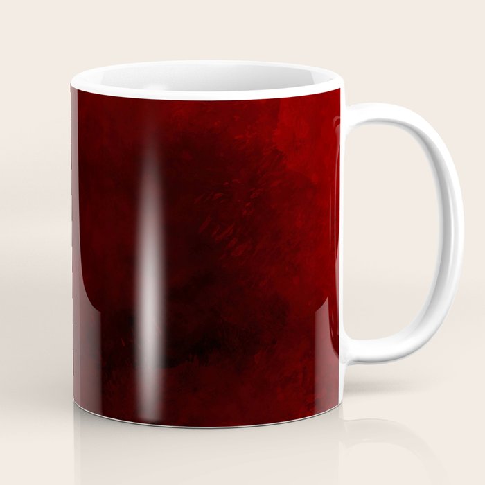 Dark Red Coffee Mug Gallery Image 1