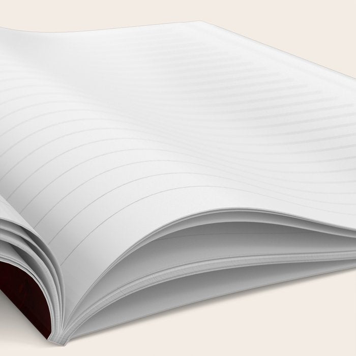 Dark Red Notebook Gallery Image 2