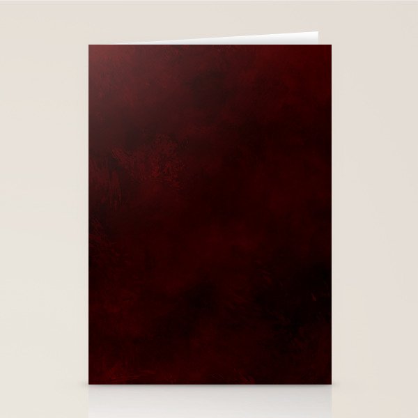 Dark Red Stationery Card Gallery Image 1