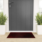 Dark Red Welcome Mat Gallery Image 3