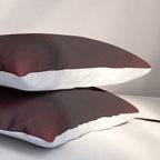 Dark Red Pillow Sham Gallery Image 3