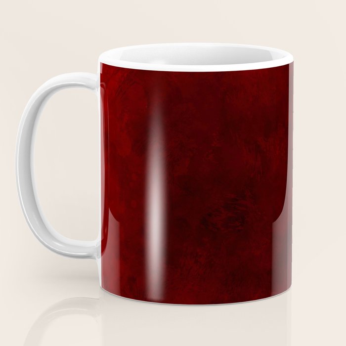 Dark Red Coffee Mug Gallery Image 3