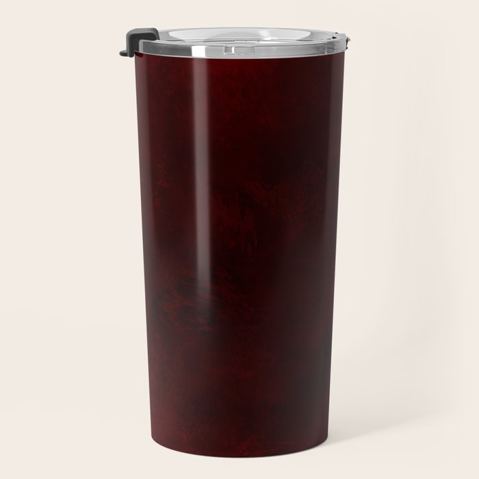 Dark Red Travel Mug Gallery Image 3