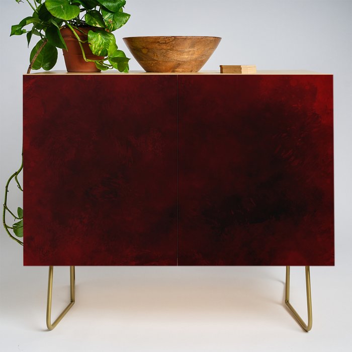 Dark Red Credenza Gallery Image 1