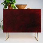 Dark Red Credenza Gallery Image 1
