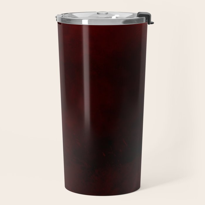 Dark Red Travel Mug Gallery Image 2