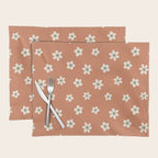 Fall Daisies Terracotta Placemat Gallery Image 1
