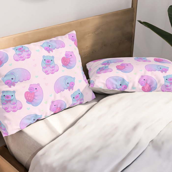 Tardi bear Pillow Sham Gallery Image 2