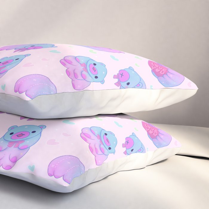 Tardi bear Pillow Sham Gallery Image 3