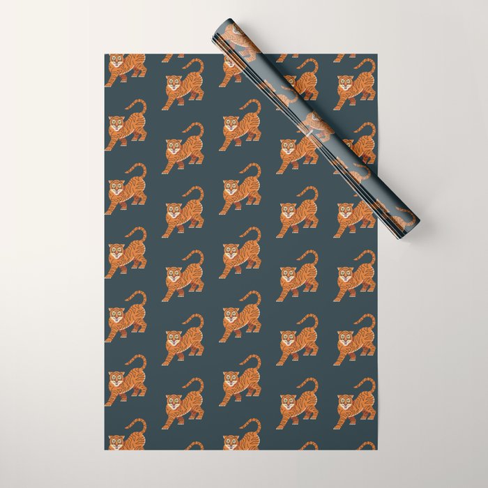 Rawr, Tiger! Wrapping Paper Gallery Image 1