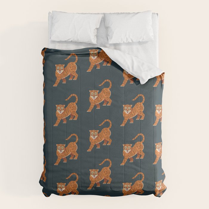 Rawr, Tiger! Comforter Gallery Image 6